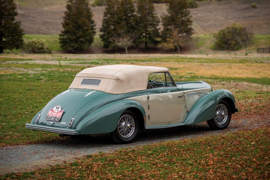  Delahaye 135 M Cabriolet par Guillore 1949 года  (фото 7 из 20)